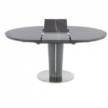 Фото6.Розкладний стіл RICARDO Halmar сірий мармур